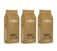 Café en Grains Bio Costadoro Respecto - 3 paquets - 3 Kg