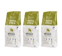 Café en Grains Bio Terra Etica Mexique - 3 paquets - 3 Kg