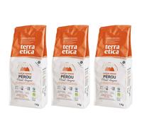 Café en Grains Bio Terra Etica Pérou - 3 paquets - 3 Kg