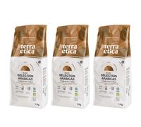 Café en Grains Bio Terra Etica Sélection Arabicas - 3 paquets - 3 Kg