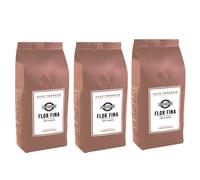 Café en Grains Cafés Richard Flor Fina - 3 paquets - 3 Kg