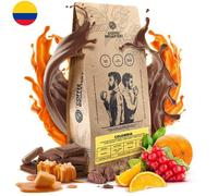 Café en Grains de Spécialité Coffee Broastery Colombie Medellin - Fraîchement Torréfié - Café Noir 100% Arabica Premium 1kg