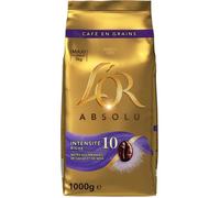 Café en grains - DEBSY - 1 kg - Arabica & Robusta - Intensité 10 - Torréfaction foncée - Notes de noix
