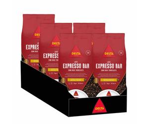 Café en Grains Delta Cafés Expresso Bar - 5 paquets - 5 Kg