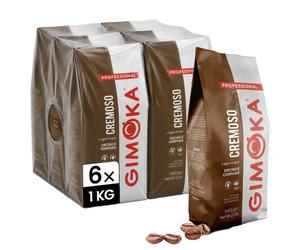 Café en Grains Gimoka Cremoso - 6 paquets - 6 Kg