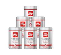 Café en Grains illy Espresso Classico - 6 boîtes - 1,5 Kg