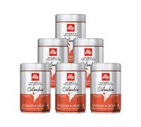Café en Grains illy Espresso Sélection Colombie - 6 boîtes - 1,5 Kg