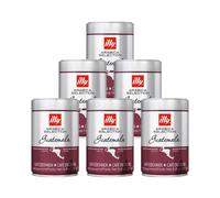 Café en Grains illy Espresso Sélection Guatemala - 6 boîtes - 1,5 Kg