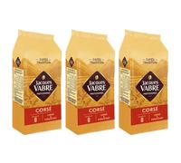 Café en Grains Jacques Vabre Corsé - 3 paquets - 3 Kg