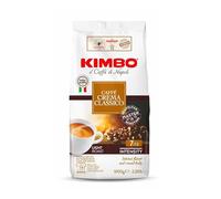 Café en grains Kimbo Dolce Crema, torréfaction légère, sachet de 1 kg