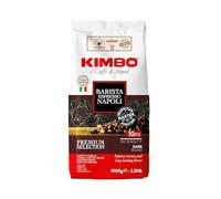 Café en grains Kimbo Espresso Napoletano, torréfaction foncée, sachet de 1 kg