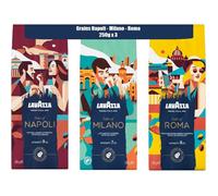 Café en Grains - Lavazza - Contes d'Italie - Milano, Roma & Napoli - Arabica & Robusta