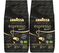 Café en grains - Lavazza - Espresso Maestro - Bio - Rainforest Alliance - Intensité 9/10 - 2Kg