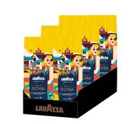 Lavazza, Tales of Roma, Café en grains 1.5 kg, pour les Machines à Café Automatiques, Notes de Noisette et Chocolat Noir, Arabica & Robusta, Intensité 8/10, Torréfaction Moyenne 6 x 250g