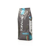 1 KG 1 Enveloppe Caffè Toraldo Grains Mélange Bleu Distributeur Automatique