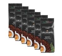 Café en grains mélange NOIRE Lollo Caffè 1 kg x 6