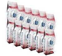 Café en grains mélange ROUGE Caffè Borbone 1 kg x 12