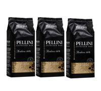 Café en Grains Pellini Espresso Bar Gran Aroma n°3 - 3 paquets - 3 Kg
