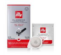 Café Illy Torréfié CLASSICO en dosettes E.S.E. - 1 boîte de 18 dosettes