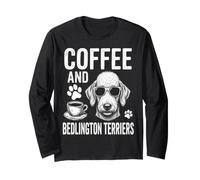 Café et Bedlington Terriers Funny Bedlington Terrier Manche Longue