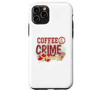 café et émissions policières, Vrai Meurtre, mystère, flics criminels Coque pour iPhone 11 Pro