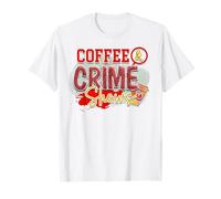 café et émissions policières, Vrai Meurtre, mystère, flics criminels T-Shirt