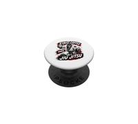 Café Et Jiu-Jitsu - Une Gorille Rigolote Qui Aime Le Café PopSockets PopGrip Adhésif