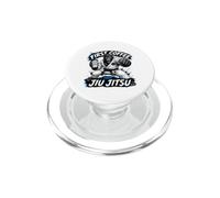 Café Et Jiu-Jitsu - Une Gorille Rigolote Qui Aime Le Café PopSockets PopGrip pour MagSafe