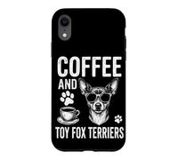 Café et Jouet Fox Terriers Jouet Amusant Fox Terrier Coque pour iPhone XR