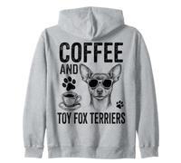 Café et Jouet Fox Terriers Jouet Amusant Fox Terrier Sweat à Capuche