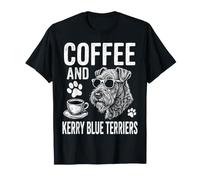 Café et Kerry Blue Terriers Funny Kerry Blue Terrier T-Shirt