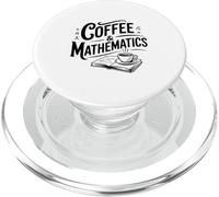 Café et mathématiques PopSockets PopGrip pour MagSafe