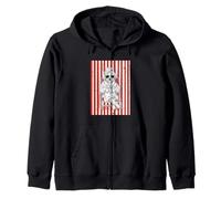 Café et Peignoir pour Chien Art rayé Sweat à Capuche