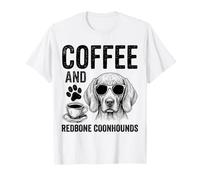 Café et Redbone Coonhounds Funny Redbone Coonhound T-Shirt