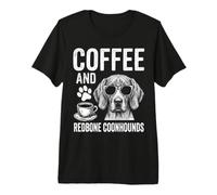 Café et Redbone Coonhounds Funny Redbone Coonhound T-Shirt Haut de Gamme