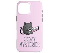 Café et Roman Cozy Mysteries pour Les Amateurs de Livres Coque pour iPhone 16 Pro Max