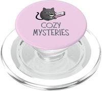 Café et Roman Cozy Mysteries pour Les Amateurs de Livres PopSockets PopGrip pour MagSafe