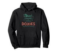 Café et Teckels, ma matinée Parfaite Sweat à Capuche