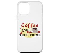 café et Vrai Crime, Meurtre, mystère, Tueur en série, Criminel Coque pour iPhone 12 Mini