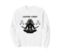 Café et Yoga, Namaste, Amateurs de café, Ambiance Lounge, Cadeaux de café Sweatshirt