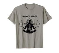 Café et Yoga, Namaste, Amateurs de café, Ambiance Lounge, Cadeaux de café T-Shirt