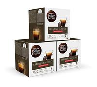 Café expresso intense décaféiné NESCAFÉ Dolce Gusto, paquet de 3 x 16 capsules - Total : 48 capsules de café