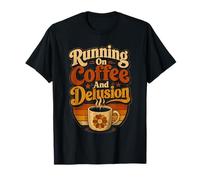 Cafe Folie Coureur Design Retro Vintage T-Shirt