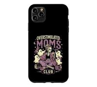 Café Ghost pour Enfants Overstimulated Moms Club Spooky Season Coque pour iPhone 11 Pro Max