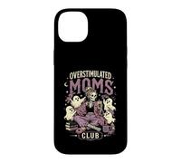 Café Ghost pour Enfants Overstimulated Moms Club Spooky Season Coque pour iPhone 14 Plus