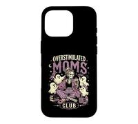 Café Ghost pour Enfants Overstimulated Moms Club Spooky Season Coque pour iPhone 16 Pro
