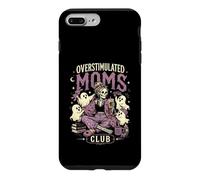 Café Ghost pour Enfants Overstimulated Moms Club Spooky Season Coque pour iPhone 7 Plus/8 Plus