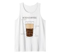 Café glacé à Froid Lait d'avoine sirop Vanille Glace Débardeur