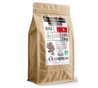 Café grain 1kg - 100% Arabica - Mexique équitable bird friendly - Intensité 8 - Torréfié Artisanalement en France - 100% biologique - Monexpresso