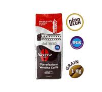 Café grain DÉCAFÉINÉ - 1 Kg - TORVECA - Conditionnement : 1 Kg